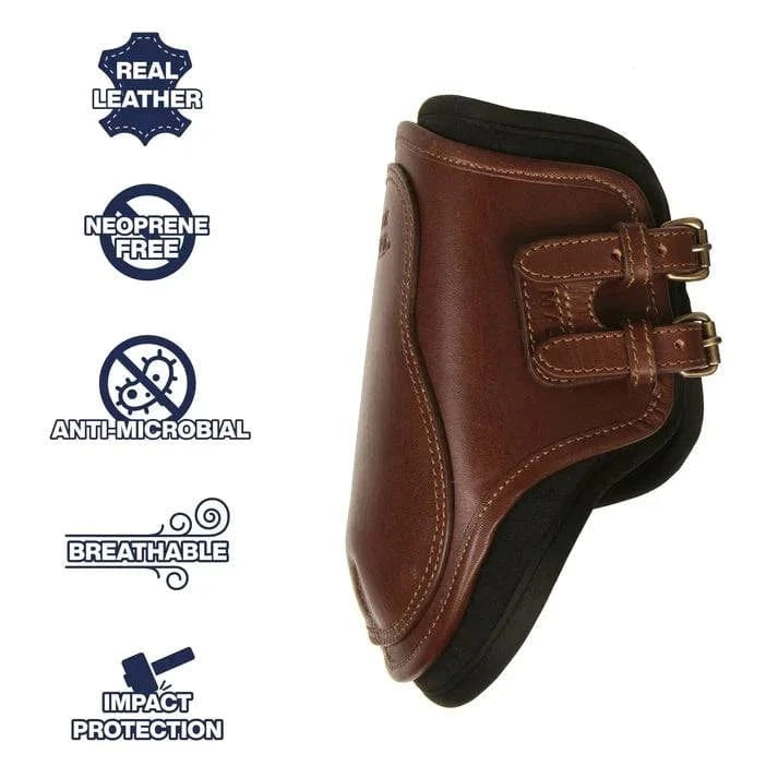 Majyk Equipe Leather Jumper or Equitation HIND Boot with Buckle Closures - Exceptional Equestrian