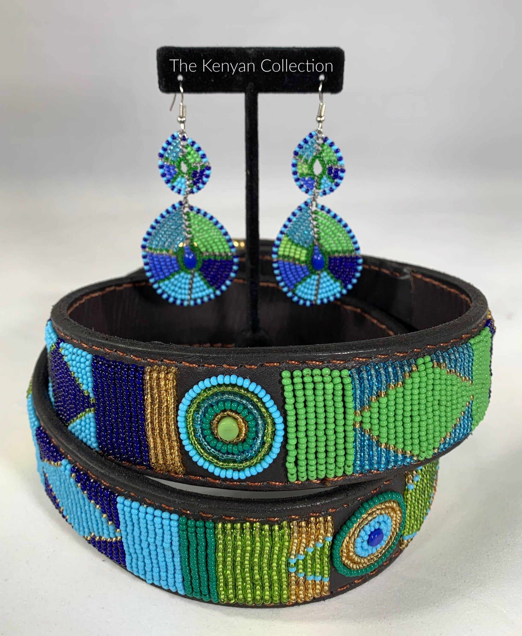 Earrings in Peacock - Exceptional Equestrian