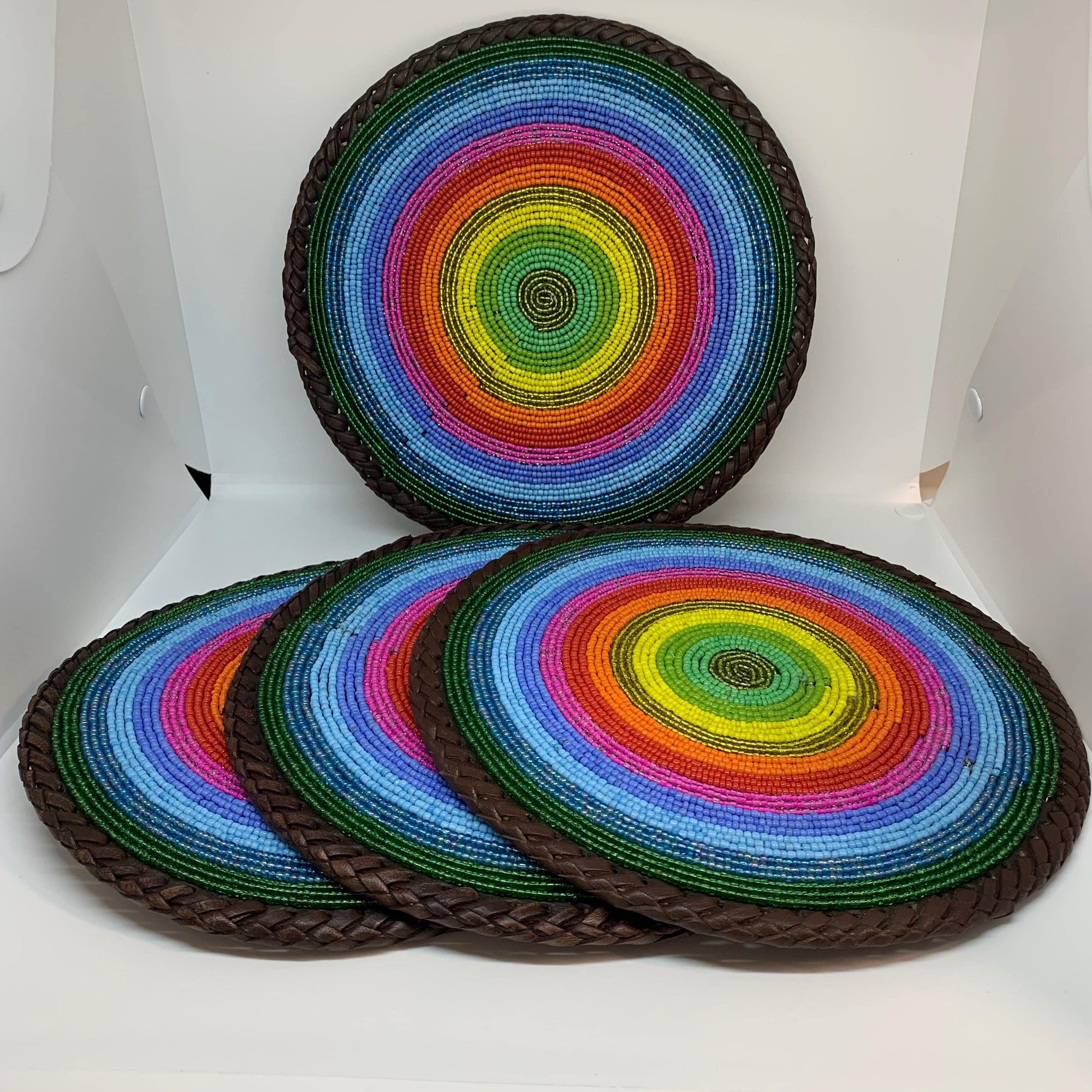Beaded Placemats by The Kenyan Collection - Exceptional Equestrian