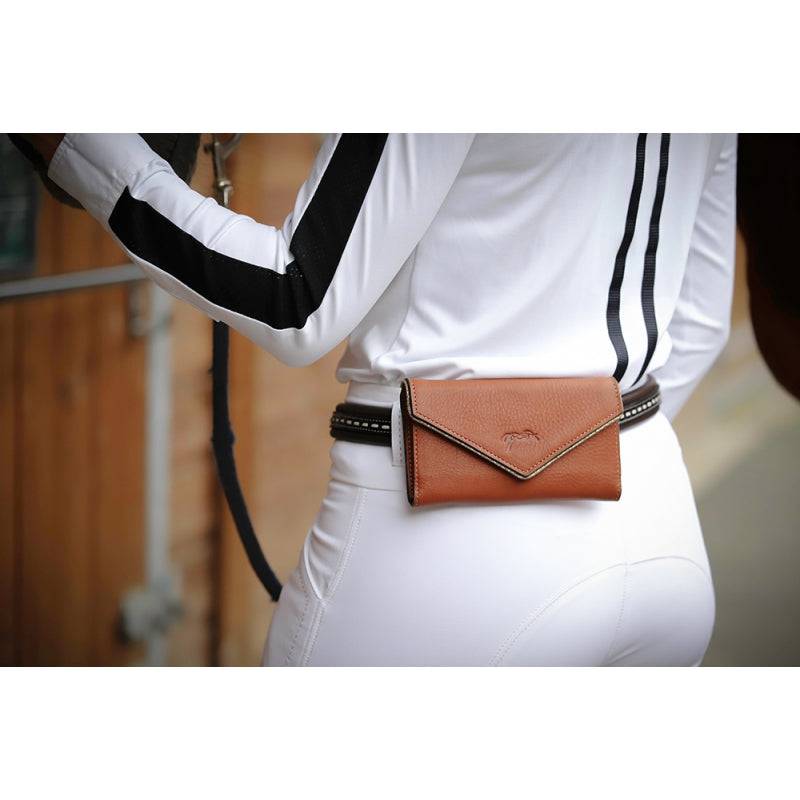Pénélope Leather Phone Pocket - Exceptional Equestrian