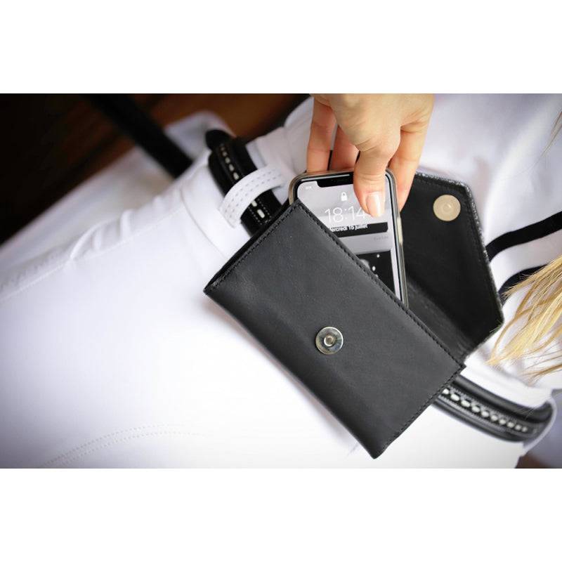 Pénélope Leather Phone Pocket - Exceptional Equestrian