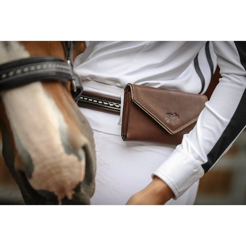 Pénélope Leather Phone Pocket - Exceptional Equestrian