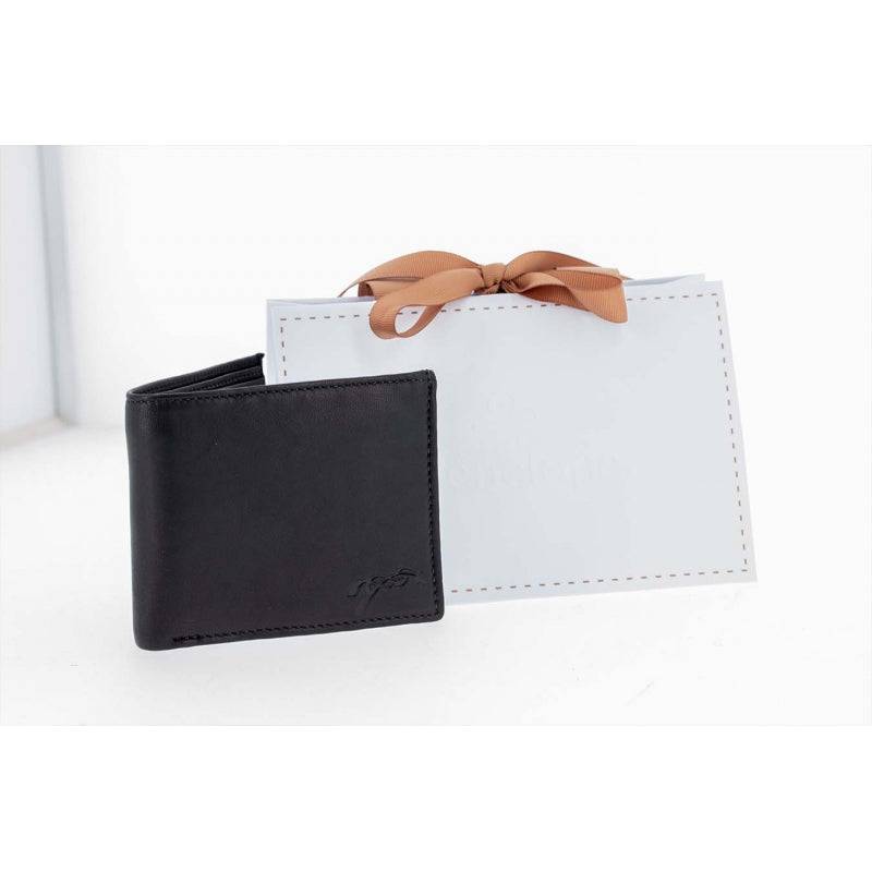 Pénélope - Lilio Men's Wallet - Black - Exceptional Equestrian