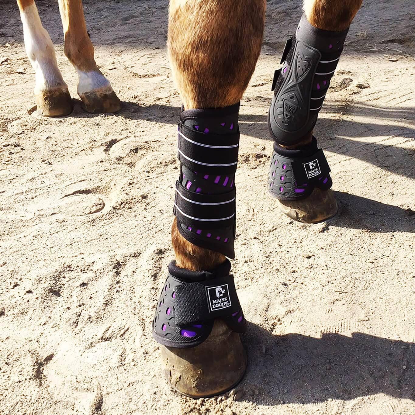 Majyk Equipe Over Reach No Turn Notch Boot with Impact Protection - Exceptional Equestrian