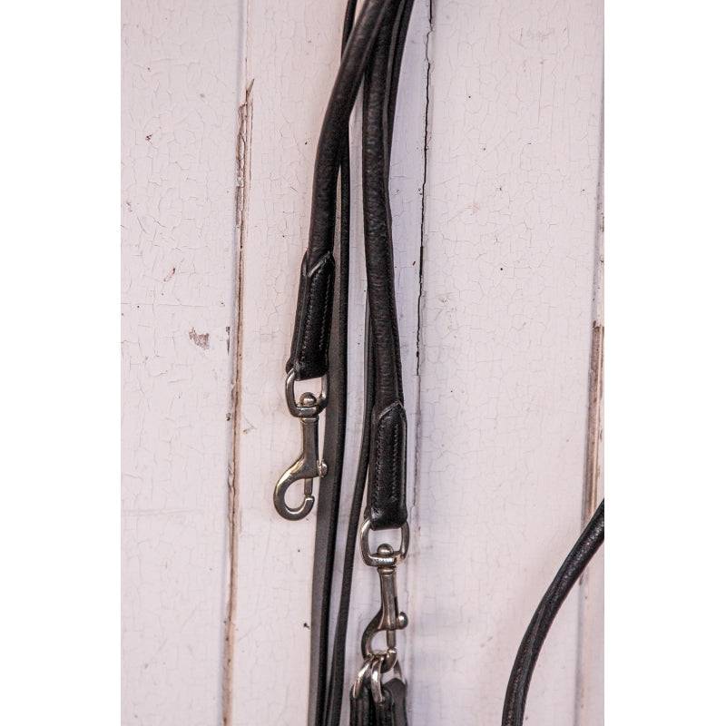 Pénélope - Round Leather Draw Reins - Exceptional Equestrian
