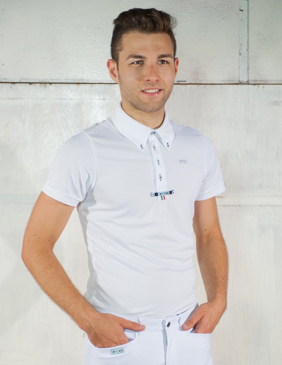 ForHorses Argo Men's Short Sleeve Show Shirt
