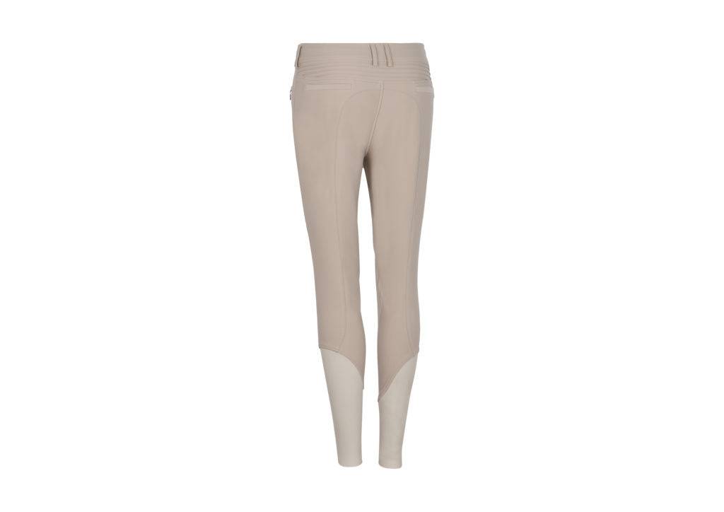 Samshield Clotilde Knee Patch Breech - Beige & Sand - Exceptional Equestrian