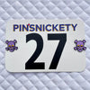 Pinsnickety - Skull (Purple Glitter)