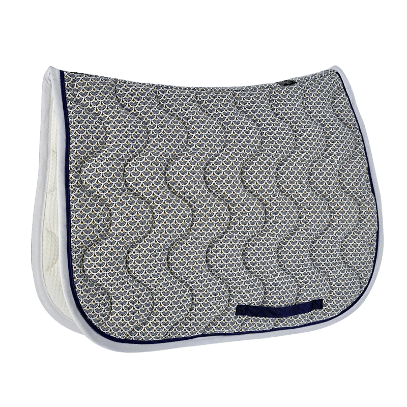 Pénélope - Classic Art Deco Saddle Pad - Exceptional Equestrian