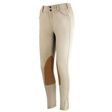TS 1967 Tan Low Rise Front Zip Show Breech - Exceptional Equestrian
