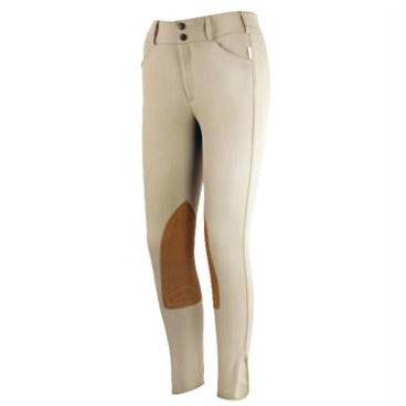 TS 1967 Tan Low Rise Front Zip Show Breech - Exceptional Equestrian 