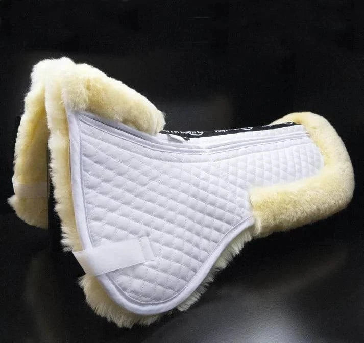 Majyk Equipe Ergonomics Full Fleece Half Pad with Impact Protection Shims - Exceptional Equestrian